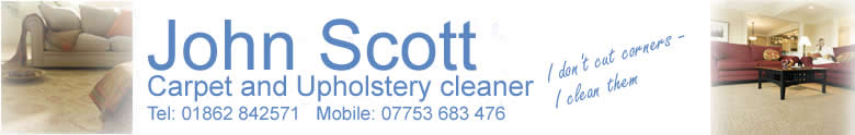John Scott - Carpet and Upholstery Cleaner